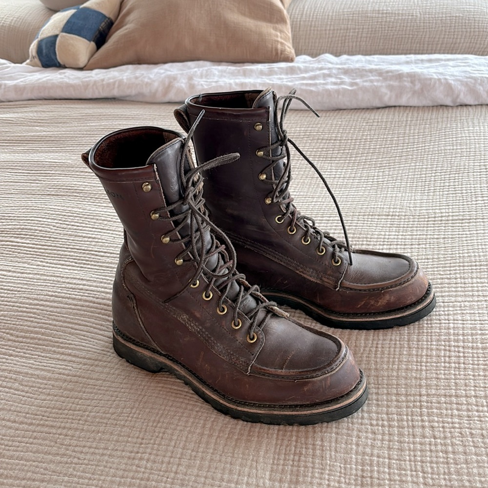Vintage Filson Uplander Leather Boots